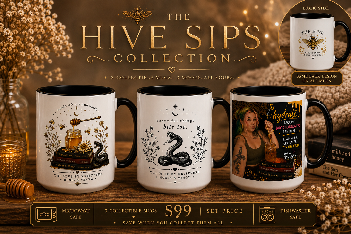 The Hive Sips Collection